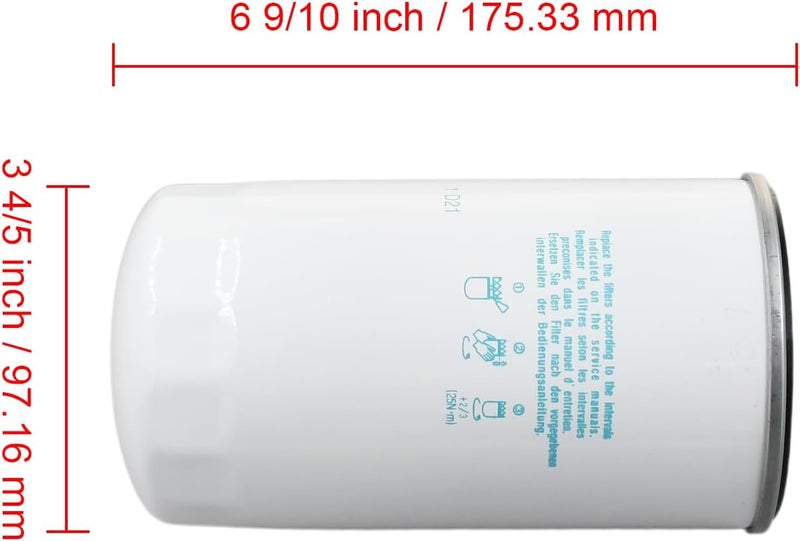 Galloparts HHTA0-37710 Hydraulic Oil Filter Compatible with Kubota L M Series Tractor L3130 L4630 L5030 M4800 MX5800 Compatible with Mahindra 2615 Replaces BT8488 P551779 57098 19642509000 - Image 2